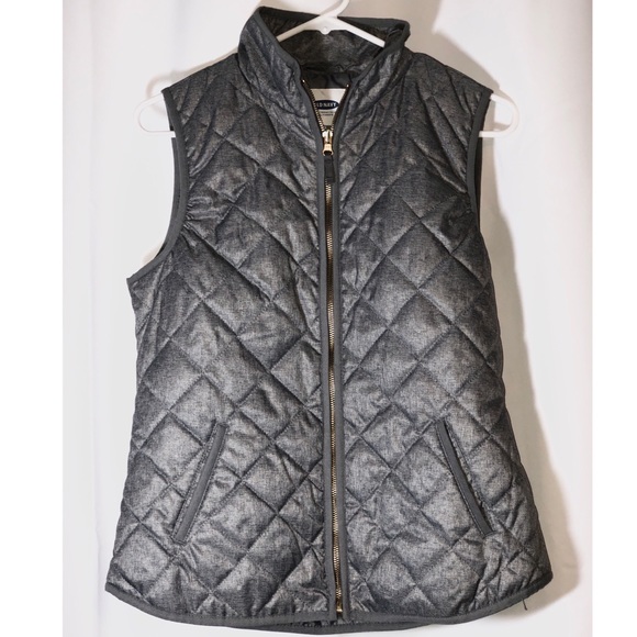 - LIGHT GREY FASHION VEST - - Picture 1 of 2